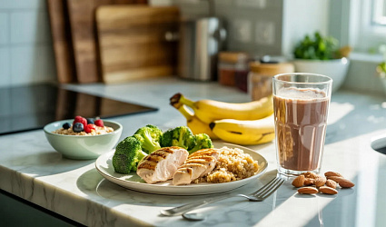 Питание и добавки в день тяжёлой силовой тренировки: что и когда есть, чтобы повысить силу