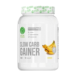 Nature Foods Slow Carb Gainer / 1000г / банан