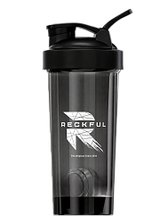 Reckful Bottle PC / 600мл / Black Clear